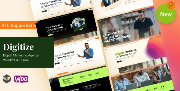 Digitize – Digital Marketing Agency WordPress Theme